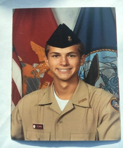 Joseph in ROTC uniform